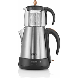 Arzum AR3003 Çaycı Klasik 1650 W Cam Demlikli Çay Makinesi