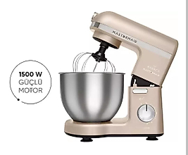 Karaca Mastermaid Chef 1500 W 5 lt Bej Stand Mikser
