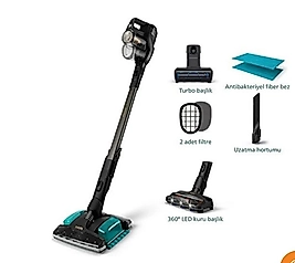 Philips Aqua Plus XC8349/01 Şarjlı Dikey Süpürge